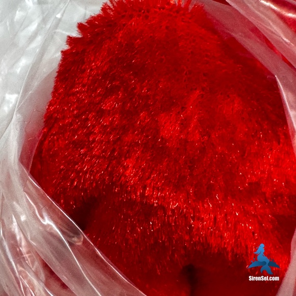 1178 NWT PrettyLittleThing Red Velvet Long Cape – One Size – Red - Picture 3 of 12